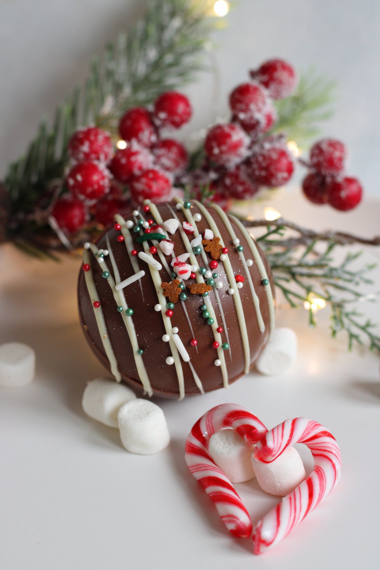Hot cocoa bombs