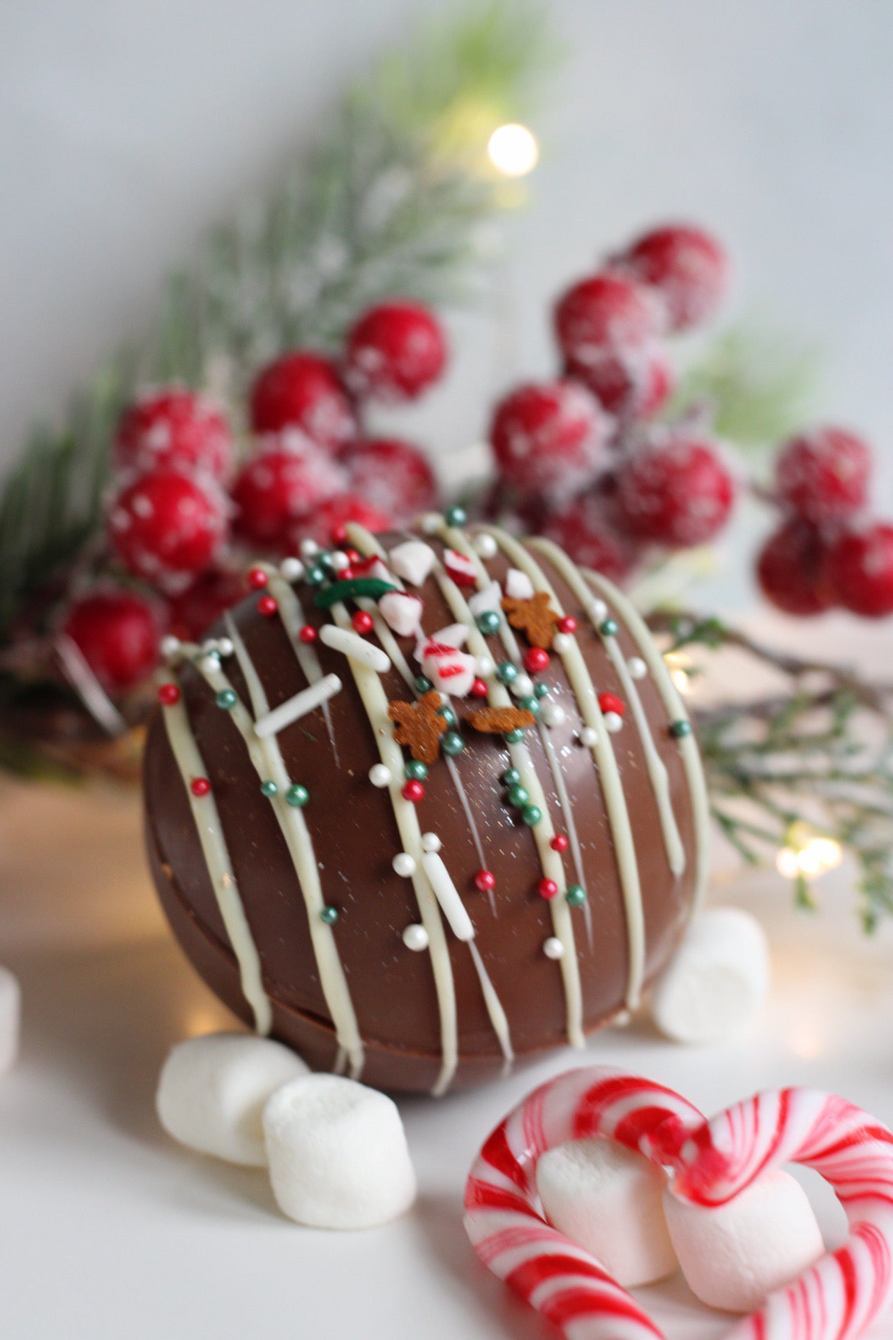 Hot cocoa bombs