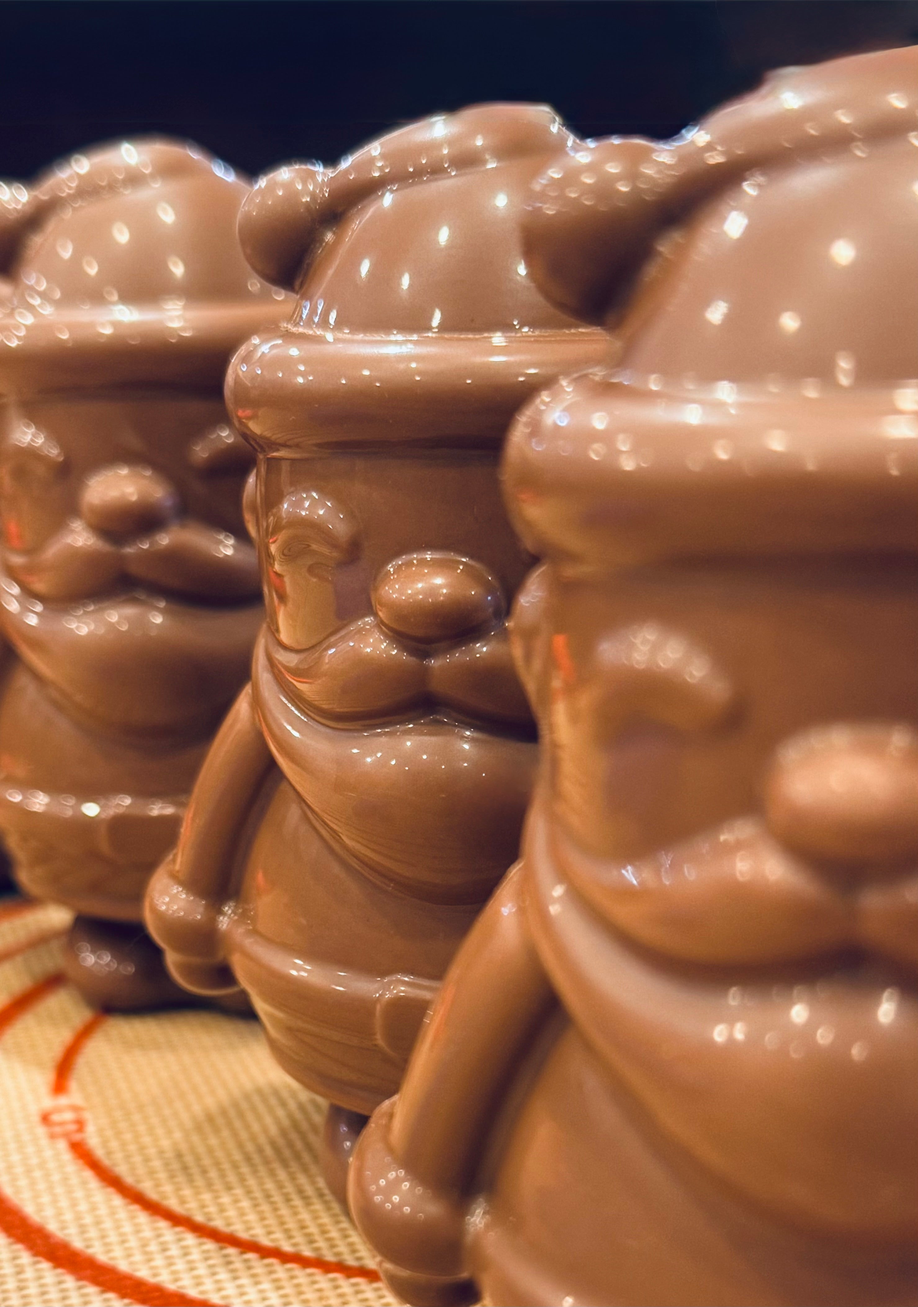 Chocolate Santa Claus