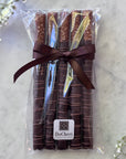 Chocolate dipped Pretzel rods