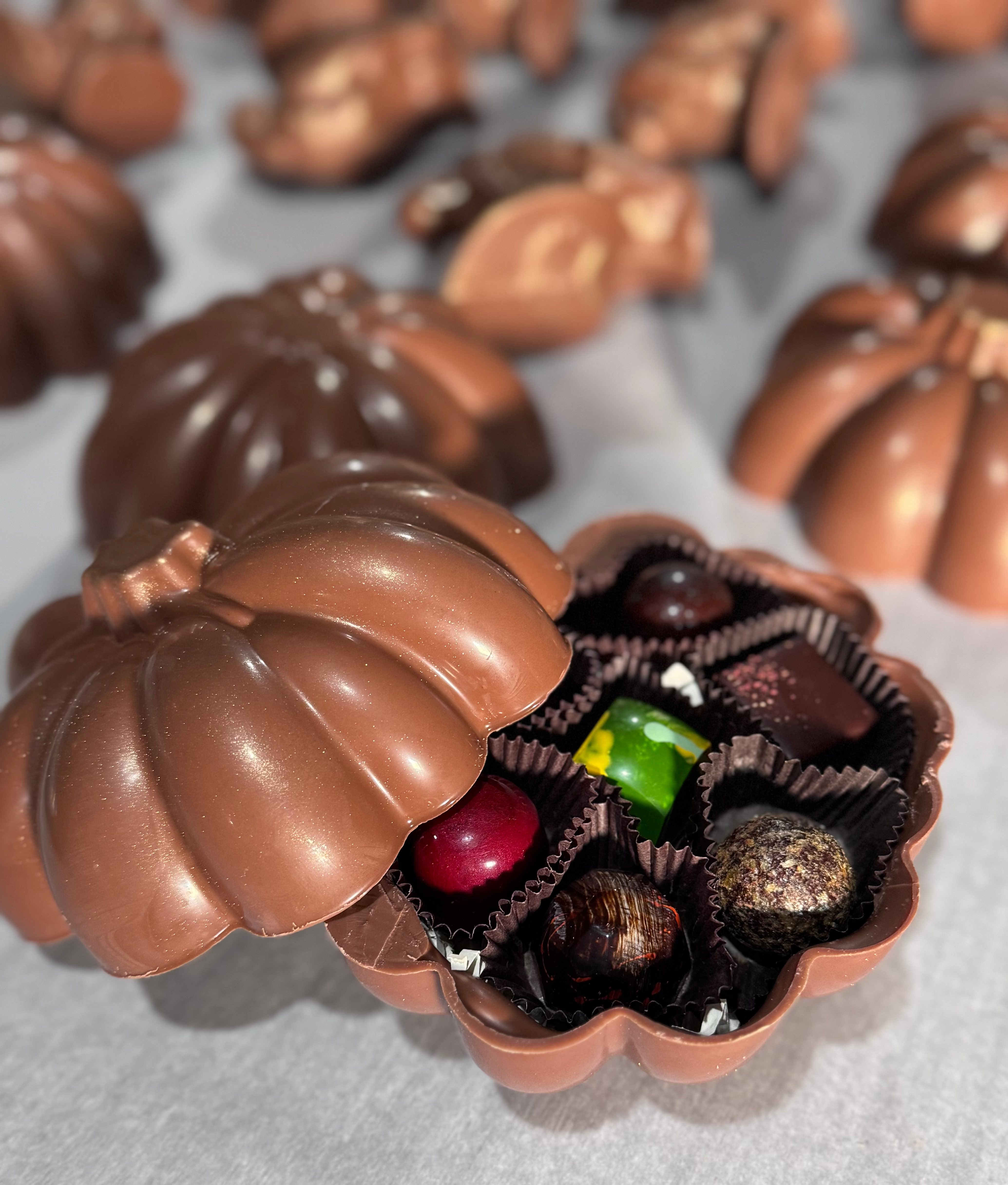 Pumpkin Chocolate Bonbonnière