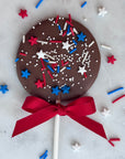 Chocolate lollipop